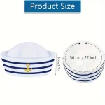 accessoires de fête chapeaux de marin