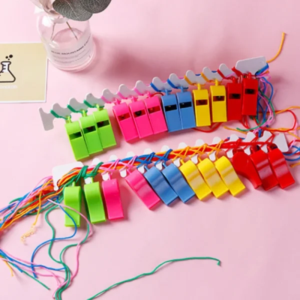 Lot De 24 Sifflets Colorés – Jeux Et Défis Evjfevg