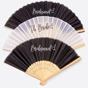 Éventails Mariée Pliables